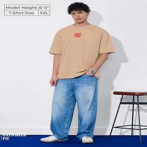 เสื้อยืดโอเวอร์ไซส์แบรนด์ดัง แขนสั้น ทรงหลวม คอกลม ลุคย้อนยุค ซักฟอกแบบวินเทจ สำหรับผู้ชาย ใส่ได้ในฤดูร้อน - Product Image 2
