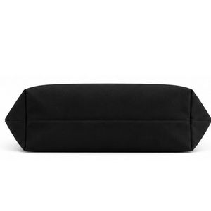 Bolsa de Mano de Moda para Mujer, Personalizada con Bordado de Letras Griegas, Bolso de Hombro de Lona Reutilizable, Gran Capacidad, Informal, para la Universidad, Compras - Product Image 4