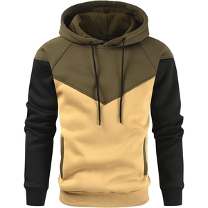 Wholesale Breathable Fleece Men's <b>Hoodies</b>-Winter Casual Style Solid Color Quick Dry & Customized Printing - Product Image 4
