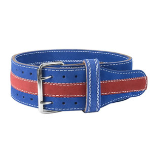 Cinturón de Levantamiento de Pesas Profesional Personalizado de Cuero Vacuno Transpirable con Elasticidad Ajustable para Entrenamiento en Gimnasio y Seguridad - Product Image 4