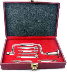 High Quality 7-Piece Orthopedic Hudson <b>Hand</b> <b>Drill</b> Brace Premium Stainless Steel Surgical Instruments Set Manual Rostro - Product Image 5
