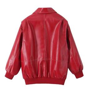 Stylish <b>Genuine</b> Leather Jacket with Custom Logo - Product Image 2