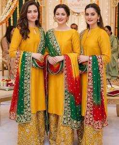 Ropa Tradicional India y Pakistaní para Fiestas, Vestidos de Diseñador para Mujer, Nueva Llegada, Vestidos Punjabi para Mujer, Mangas Largas - Product Image 6