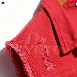 Gilet en jean de bonne qualité, vente en gros, gilet en jean tendance pour hommes, nouveau design, gilet de moto en jean de haute qualité pour hommes - Product Image 6