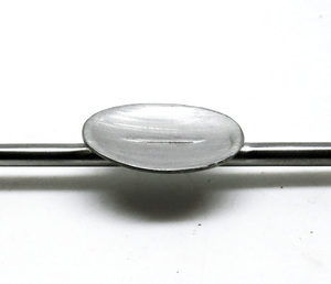 Sonda Metálica Manual Breisky para Artroscopia Ortopédica, Punta Espiral para Cirugía Ginecológica, Certificación CE ISO13485 - Product Image 2