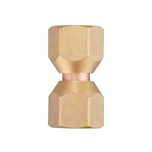 Raccord de tuyauterie en laiton poli haute pression, connecteur hexagonal droit à raccordement rapide OEM/ODM (AOL161) SAE # 010108 - Product Image 6
