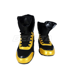 Chaussures de boxe sur mesure de style unique, couleur unie, fabrication pakistanaise - Product Image 3