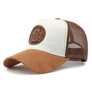 หมวกเบสบอลผ้าฝ้ายเปล่าสีพื้น 5 ชิ้น สำหรับผู้ใหญ่ หมวกแก๊ปตาข่ายแบบ Trucker พร้อมโลโก้สั่งทำได้ ลดราคาพิเศษ - Product Image 5