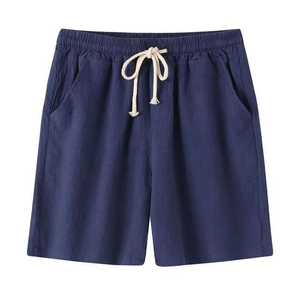 Pantalones Cortos Deportivos Formales de Lona para Verano, 100% Algodón, Transpirables, Gruesos y Cómodos para Hombre, a Bajo Precio - Product Image 2