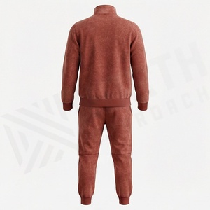 Nouveaux ensembles de survêtements sportifs personnalisés en molleton respirant pour hommes, pour le jogging, la gym, la course à pied, l'entraînement, couleur personnalisée - Product Image 2