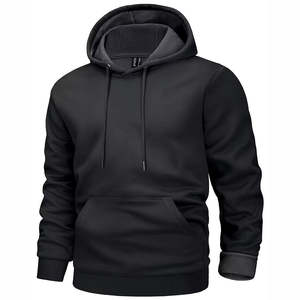 Sudaderas con Capucha para Hombre, Estilo Moderno, Casuales, de Algodón y Poliéster, Holgadas, de Alta Calidad, Talla Grande - Product Image 1