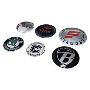 Premium Customized Metal Nameplates with Silk Screen Printing Round Self-Adhesive Badges for Decoration Branding & Gifts - Product Image 1