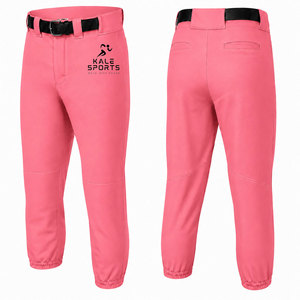Customized Logo Digital Printing <b>Blank</b> Baseball Pant Full Length Plus Size High Quality Breathable Regular Fit For Adults - Product Image 1