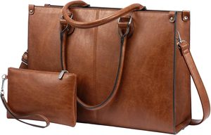 Bolso Tote de Cuero PU Clásico de Alta Calidad para Mujer, Casual, con Dos Asas, Cierre de Cremallera, Duradero, para Uso Diario, Correa Ajustable, Patas Metálicas - Product Image 2