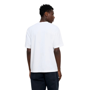 T-shirt uni à col rond et manches courtes pour homme, coupe droite classique, en jersey, fournisseur de vêtements personnalisés OEM en gros - Product Image 3