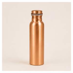 Pure <b>Copper</b> Eco-Friendly Water Bottle Modern Ayurvedic Health Benefits Leak-Proof Jointless Design Premium Handmade Customized - Product Image 1