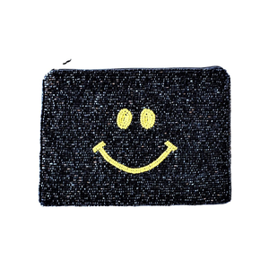New Arrival Handmade Portable Beaded Coin Purse Palm Tree Elegance Design <b>Mini</b> <b>Pouch</b> Wallet Zippers Women Coin Collecting Girls - Product Image 6