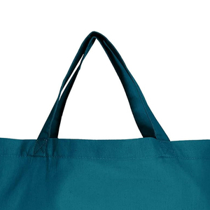 Custom Solid Color And Logo Winter Open Cotton Canvas Tote <b>Bag</b> Woven Short Handle Portable Fashion Shopping Gift - Product Image 4