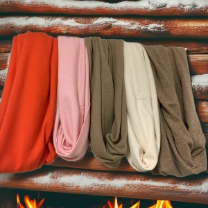 Châle pour femmes en pur cachemire 100% de luxe personnalisé en gros Cache-cou doux Cape écharpe marron pour l'extérieur traditionnel KMB Pashmina - Product Image 2