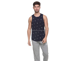 <b>Mens</b> Tank Top Printed Knitted Breathable - Product Image 5