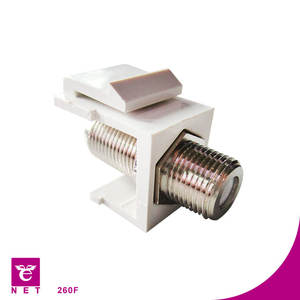 Inserto tipo F niquelado para su sistema de cine en casa - Product Image 3