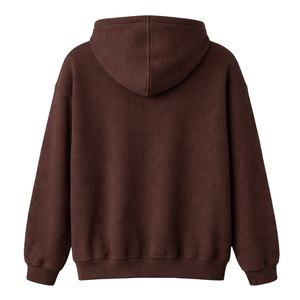 Sudaderas con Capucha Personalizadas al por Mayor, Unisex, con Cierre, Gruesas, Texturizadas, Fabricante de Ropa Urbana al por Mayor, OEM, EE. UU. - Product Image 6