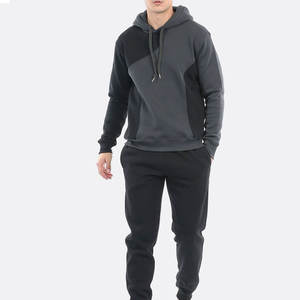 Conjunto de Ropa Cálida para Hombre, Conjuntos de Ropa de Otoño Invierno, Sudadera con Cierre y Cuello Alto, Pantalones, Chándales Cálidos, Camisetas Deportivas para Hombre - Product Image 1