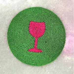Eco-Friendly Decorative Bead <b>Table</b> Coasters Custom Designed Novelties for Wedding <b>Table</b> <b>Protection</b> - Product Image 6