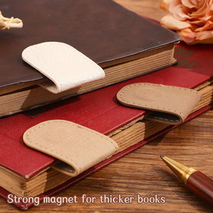 Wholesale Handmade genuine <b>leather</b> maple leaf <b>bookmark</b> reading accessory with maple leaf design for daily use in wholesale rate - Product Image 4