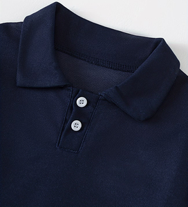 Suéter de Manga Corta para Niños, 100% Algodón, Color Sólido, Corte Holgado, Informal, Transpirable, para Primavera/Verano, Estilo Informal para Hermanos - Product Image 5