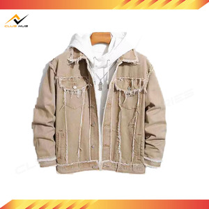 Women's <b>Long</b> Sleeve <b>Denim</b> <b>Jacket</b> Single Breasted Zipper Closure Logo Decoration Breathable Washed Coated Made in Pakistan - Product Image 5