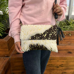 Nouveau élégant Designer femmes sac à bandoulière à la main métallique fourrure cuir gland personnalisable bonbons vente chaude mode Nylon - Product Image 2