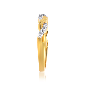 Bague solitaire en or massif de qualité supérieure pour femmes, bague de mariage artisanale, fabricant de bijoux sur mesure, élégante - Product Image 4