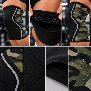 Rodilleras Deportivas Rhino Fitness para Hombre, con Rayas, de Algodón, Personalizadas, Elásticas, con Soporte de Compresión - Product Image 6