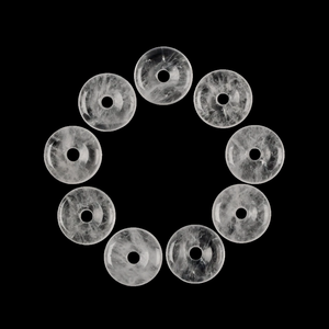 Donuts de Cristal Natural, Donuts de Cuarzo, Gemas de Cristal, Piedras de Reiki, Donuts Curativos, Ágata, Venta al por Mayor - Product Image 2