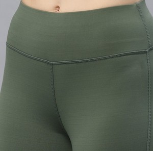 Nouveau Legging de Sport Décontracté à Taille Haute, Tricoté, Sans Couture, Respirant, Écologique, Extensible, Effet Push-Up, pour Fitness et Yoga, Couleur Unie - Product Image 6