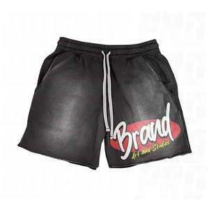 Ensemble de survêtement décontracté pour homme avec logo personnalisé, t-shirt et short en mesh assortis, imprimé, tenue de sport d'été - Product Image 3