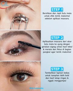 QL Waterproof & Curling <b>Mascara</b> 8mL - Product Image 4