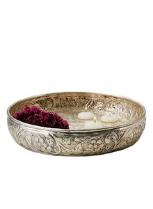 Lotus Shaped <b>Gold</b> Metal Urli Bowl Elegant Home Decor Floating Flower <b>Candles</b> Luxury Brass Urli for Table Other <b>Candle</b> <b>Holders</b> - Product Image 4