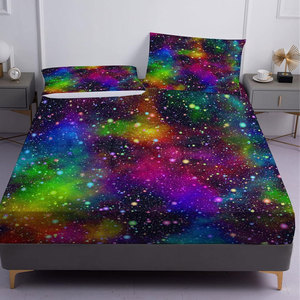 Parure de draps modernes pliables en polyester et coton 600TC, réutilisables et durables, pour chambre à coucher, chambre d'amis et aménagement intérieur - Product Image 1