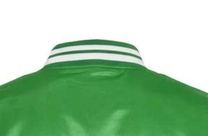 เสื้อแจ็คเก็ตเบสบอลผ้าซาตินคุณภาพสูง ดีไซน์ใหม่ สำหรับผู้ชายและผู้หญิง สั่งทำได้ ขายส่ง คอตั้ง แบบกลับด้านได้ กันลม - Product Image 6