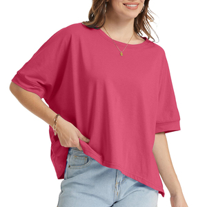 เสื้อยืดคอกลมผู้หญิงรุ่นใหม่ปี 2026 สวมใส่สบาย น้ำหนักเบา สไตล์เรโทรลำลองทันสมัย ดีไซน์ร่วมสมัย รับผลิตแบบ OEM - Product Image 6