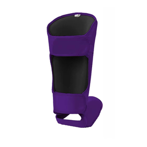 Espinilleras de Cuero Personalizadas al por Mayor - Ligeras, Ecológicas, con Cierre Ajustable de Velcro para Boxeo y Artes Marciales - Product Image 2