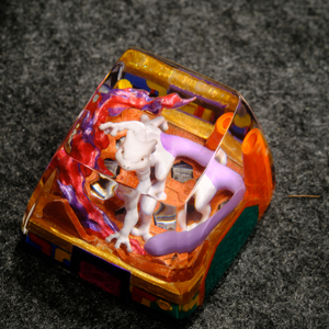 Teclas Artesanales Bosque Místico, Teclas Artesanales Personalizadas, Teclas Anime Lindas, Teclas Verdes, Juego de Teclas, Teclas de Madera - Product Image 6