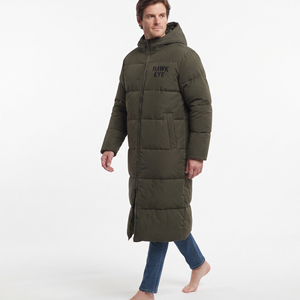 Best Quality Men's Thick Quilted <b>Long</b> <b>Puffer</b> <b>Jacket</b> <b>Hooded</b> Warm Winter Coat Insulated Casual Outdoor Outerwear - Product Image 4