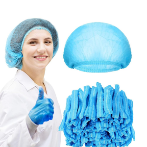 หมวกคลุมผมแบบนุ่ม Nidy Medical Soft Bouffant Cap ผลิตจากวัสดุไม่ถักทอ สำหรับการดูแลที่บ้าน ใช้แล้วทิ้ง มีแถบยางยืด ปรับแต่งได้ พร้อมโลโก้ตามสั่ง - Product Image 1