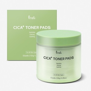 Prreti Soins de la peau coréens Prreti Cica Plus Toner Pads 50 tampons produits de soin de la peau abib soins de la peau Cica Produits de beauté coréens - Product Image 4