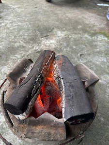 Carbón Vegetal Negro de Alta Calidad en Forma de Trozos, de Larga Duración, 4 kg, 8400 Calorías, Carbón para Asar a la Parrilla - Product Image 5