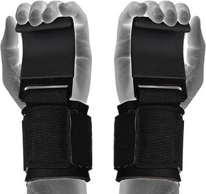 <b>Top</b> Selling Customized Logo and Design Fitness Anti Slip Weight Lifting Fitness Bodybuilding Weight Lifting Hooks for Sale - Product Image 5