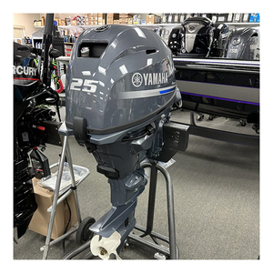 Nouveau moteur hors-bord Yamaha 25 CV 2025 avec poignée de direction et démarrage électrique - Product Image 1